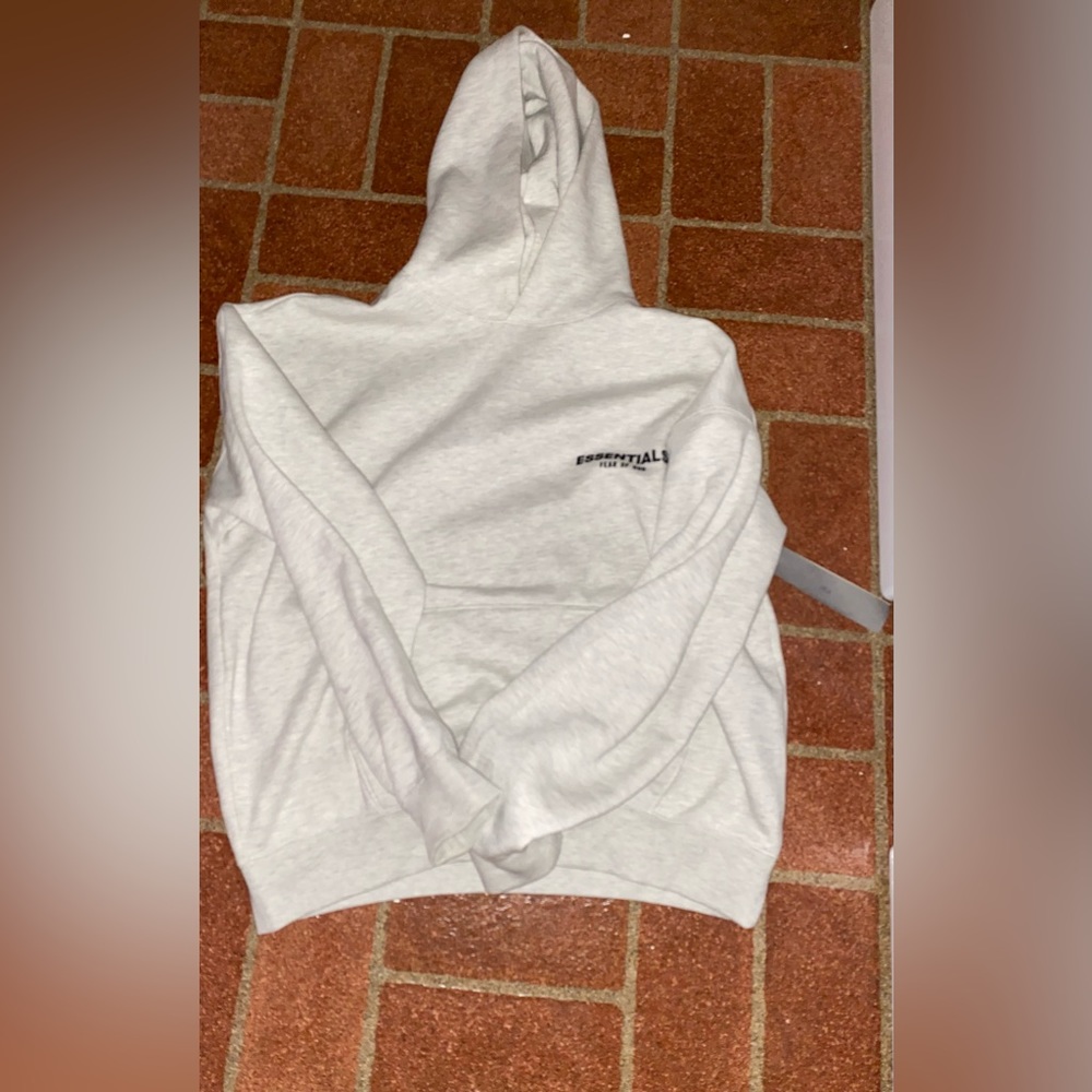 Essentials FOG Hoodie Light Oatmeal